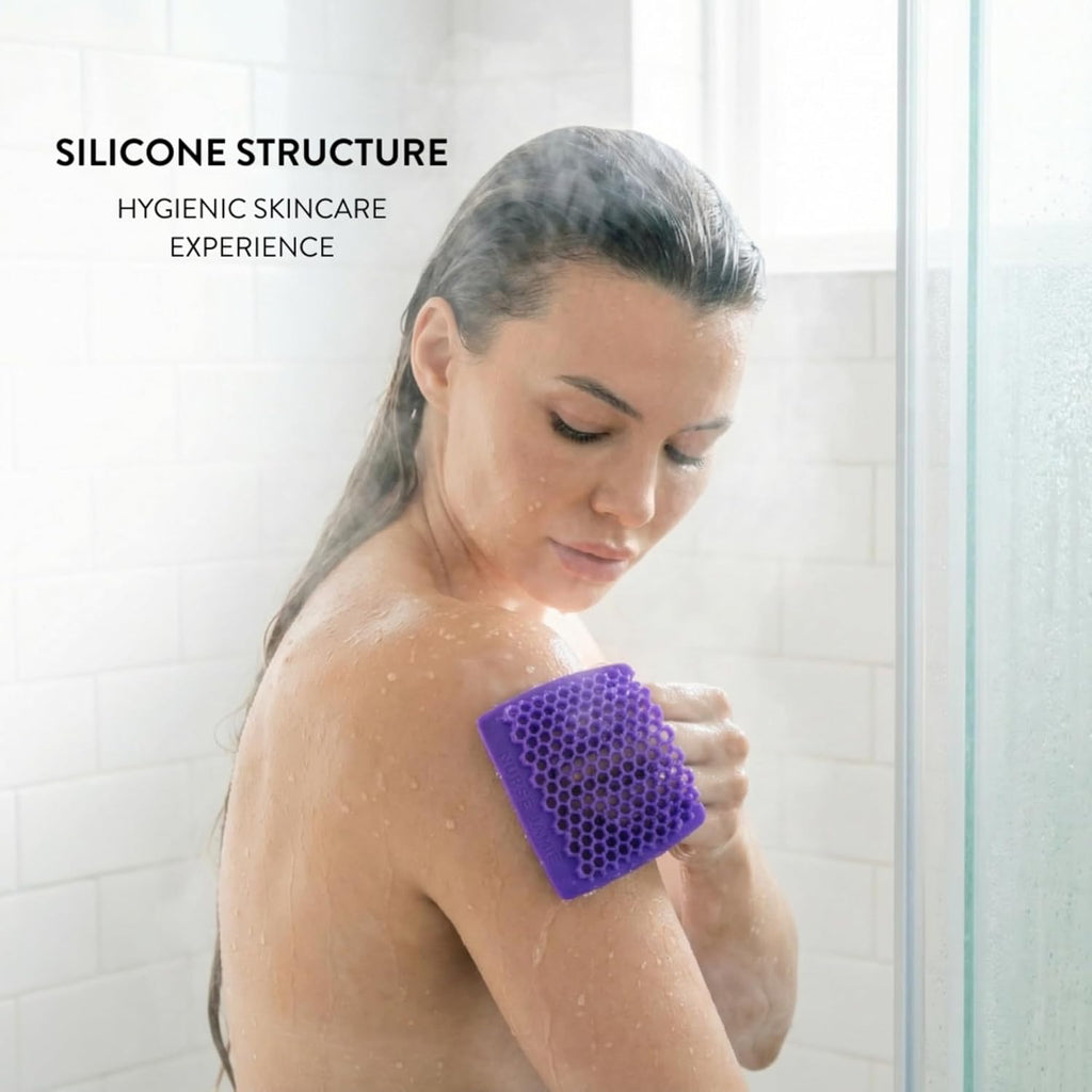 Exfoliband Silicone Loofah – Dual-Texture Exfoliating & Cleansing Tool for Smooth